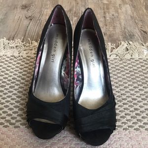 Madden girl black heel